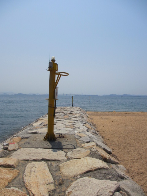 渋川海水浴場と東の浜周辺